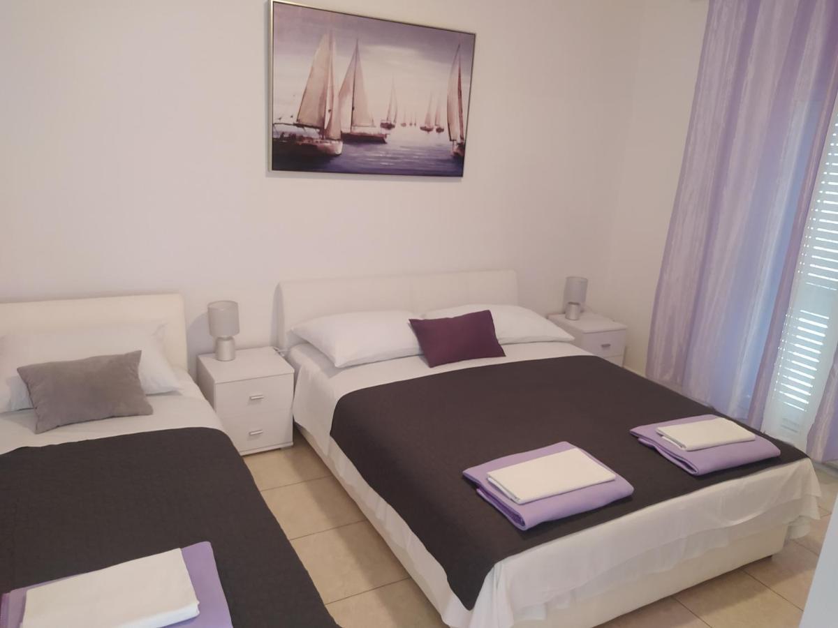 Apartmani Trubi 3 Vodice Dış mekan fotoğraf